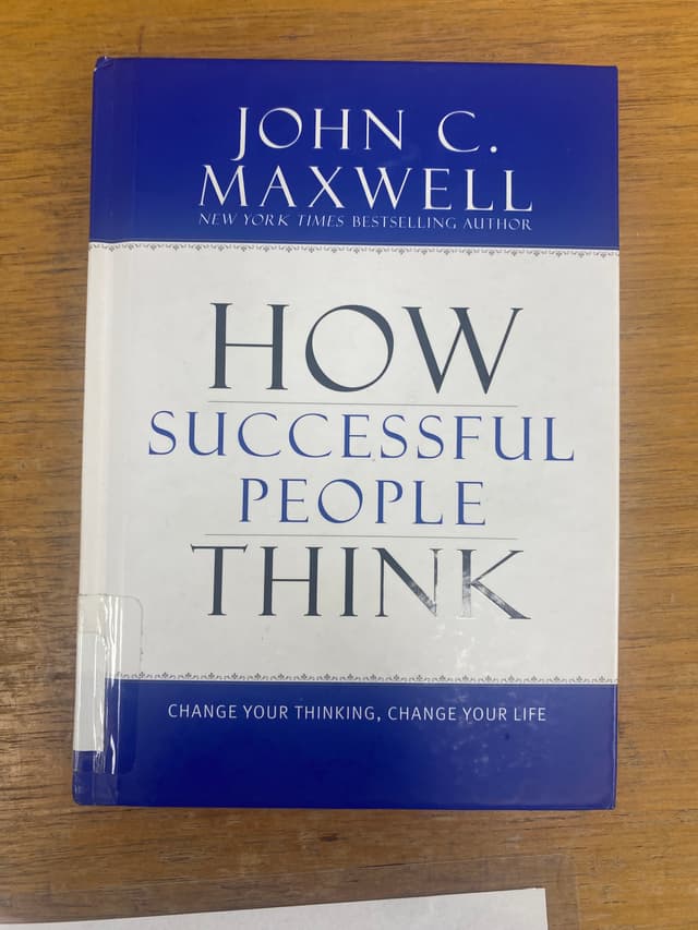 How Successful People Think