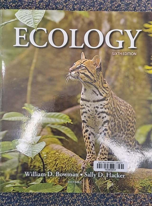 Ecology Sisth edition